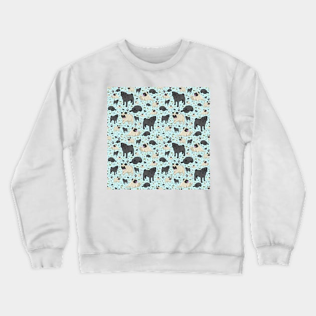 Pug Life Crewneck Sweatshirt by nemki